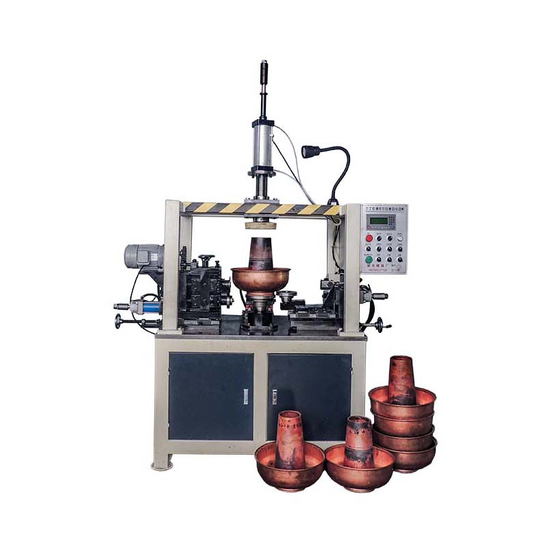 銅火鍋切邊卷邊機